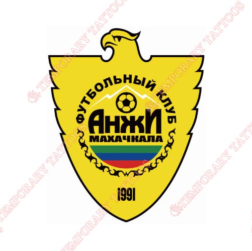 Anzhi Makhachkala Customize Temporary Tattoos Stickers NO.8237